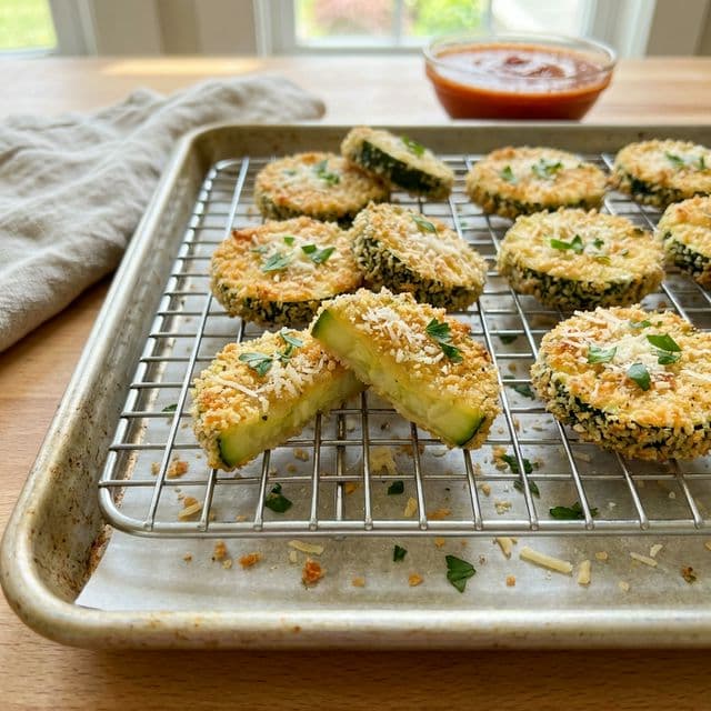 Abobrinha Crocante na Air Fryer