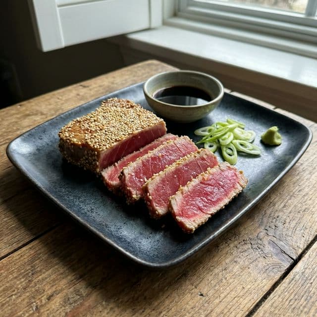 Atum Selado na Air Fryer