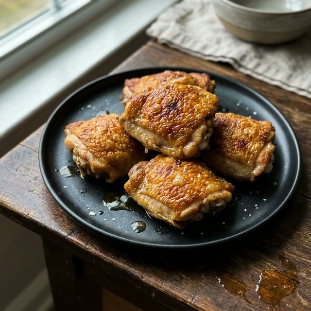 Coxa de Frango Crocante na Air Fryer